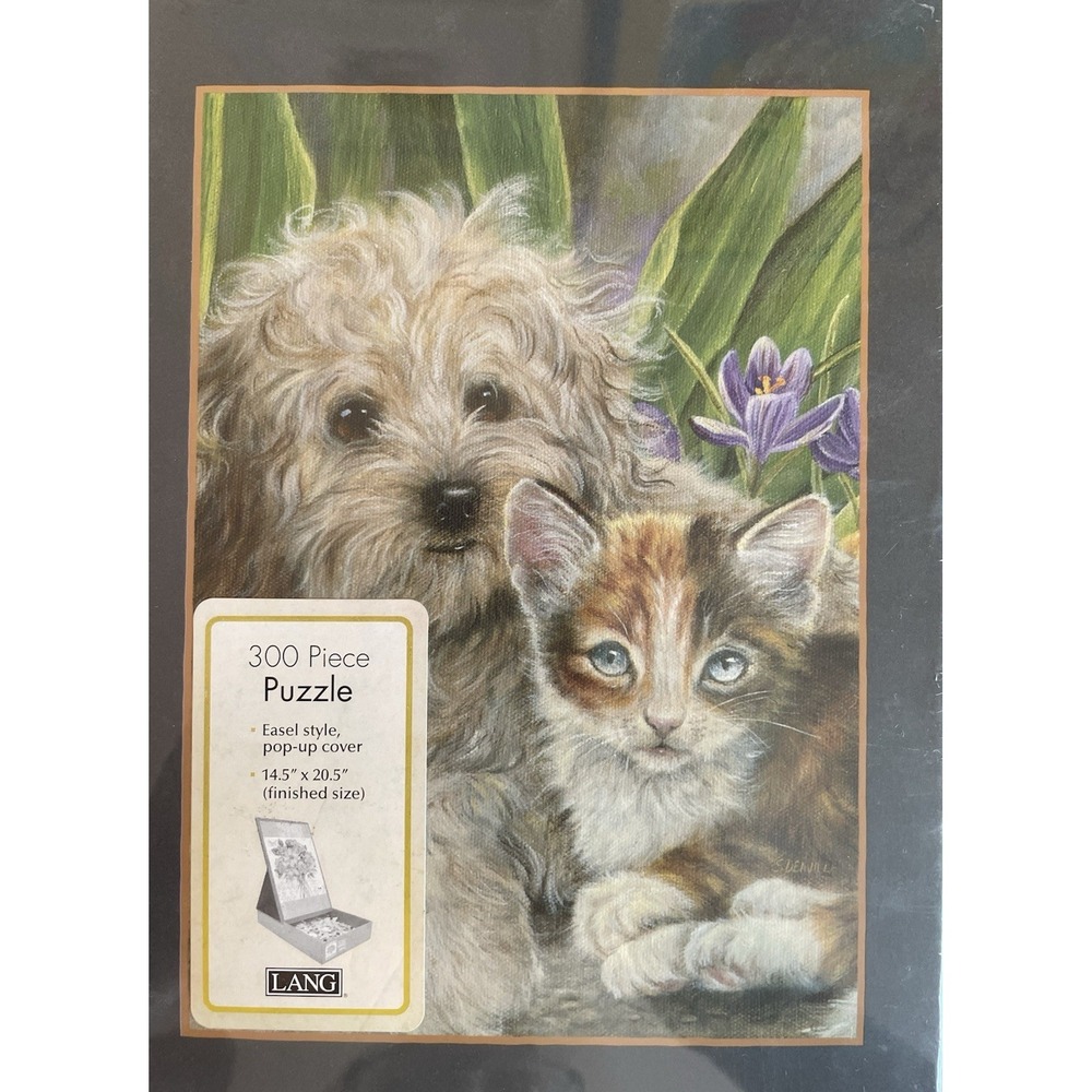 Lang 300 Piece Jigsaw Puzzle Best Friends Sealed‎ 14.5"x20.5" Shirley Deaville